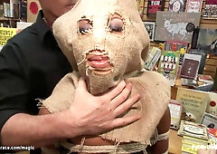 Black gets deep throat in public