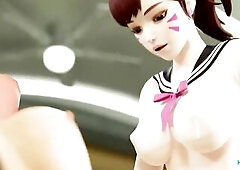 Salute folks this is part of my movie scene with Tracer and Dva, check it out on my links