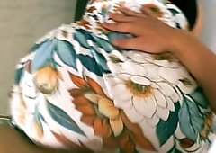 Large butt older woman escapes from her spouse