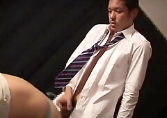 Hottest Asian gay boys in Amazing blowjob, handjob JAV scene