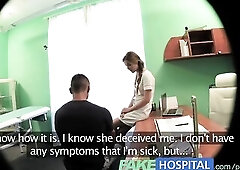 FakeHospital Cheated boyfriend craves tests but gets with hot nurse