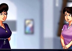 Anime teen girls love girl, cartoon teacher, teachers lehrerinnen