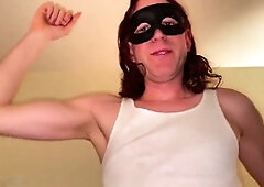 Shooting a load, getting off, anal masturbation