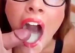 Finnish Cumslut JenKowski Bukkake