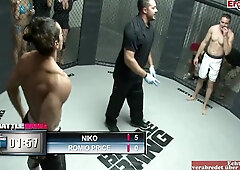 Busty Blonde Slut Gets A Cumshot In Her Mouth After Sex