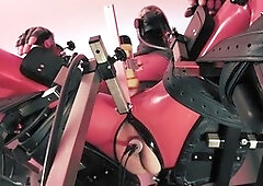 Crimson alert as Rubbertfd gets dominated by a fucking machine and edged to the limit