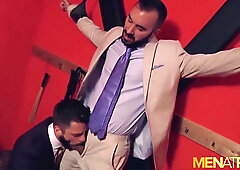 MENATPLAY Teddies in Suits Hector De Silva and Xavi Duran Pummel