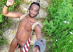 Gay big cock, summer, caught