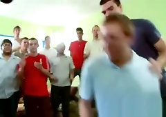 Straight boy gets fingered during hazing