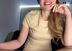 Rub tight pussy close up