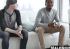 Zach Covington's cock eating rewarded with butt punishing