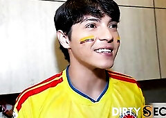 WE WAGER A SOCCER MATCH AGAINST SOME SPANISH FEMALE FANS AND ENDED UP SCREWING THEIR BUTTS
