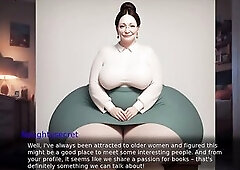 60 Year Old GILF Wide Thighs big beautiful woman Likes To Get Her Anal Holes Drilled Hard - GILF Finder By MatronAI - cg porn game gameplay - hawt big