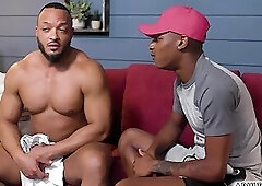 Watching game got horny with stepdad Dillon Diaz