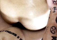 I ate her booty during the time that that babe sucked my ally