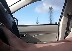 TRANSEXUAL HWY JERK TRUCKER CUMSHOT