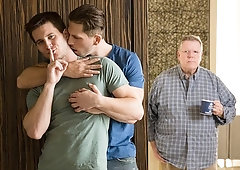 Horny Roman Todd fucks Allen Lucas in a dominant way