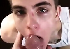 Old Man Orders His Twink to Suck!