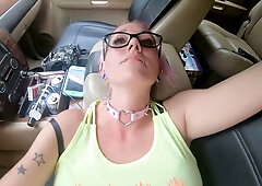 Chassidy Lynn's wild hitchhike adventure filled with juicy creampies