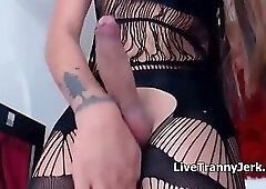 Hot Colombian tgirl with a massive cock 5774