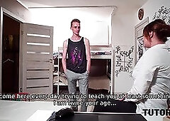 Pretty milf banged by guy who is young enough to be her stepson