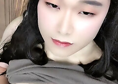 I am Dina!! welcome me back. T-Model tranny getting off