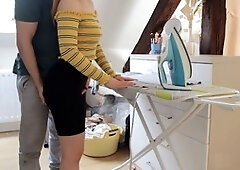 Cheating girlfriend enjoys it rough when I go at her like a slut with an anal plug