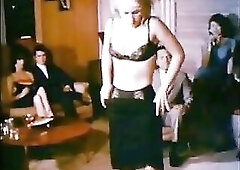 Cute wife/hostess' striptease. Wife Swappers (1965) This print has been throughout hell and back anew. I patched some annoying jumps and splices 