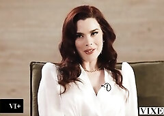 VIXEN Consummate Redhead Nicole Vaunt Has The Almost all Intensive Climax In Vehement Sex With Fan