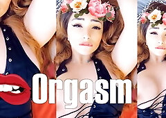 Beautiful Agony Orgasm Face Real Masturbation