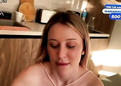 Stepmom Squeezes Cum Out Of My Shlong For Breakfast Whilst Daddy Is At Work