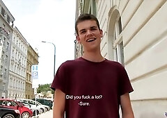 Horny guy from Czech gets raw anal for cash in "Czech Hunter 449"