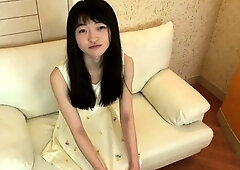 POV close up asian gf blowjob