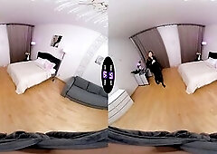 I went to take a shower and left my girlfriend, Milka, beautifying herself in front of the mirror. I spent a lot of time enjoying hawt water, but when