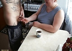 jerked off the semen into my coffee glass