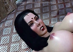 Big tits brunette MILF gets fucked hard by black man