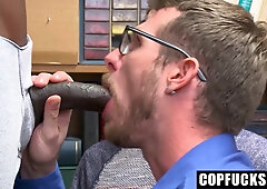 2 Dudes Humped by Mall Guard for Shoplifting - Copfucks