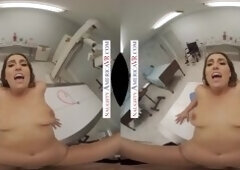 Sexy nurse Nolina Nyx gives you a full medical exam while riding your big cock!!!!