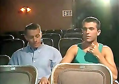 Marco fucked in cinema