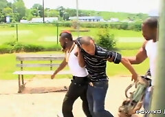 EdwardJames Thugzilla And Nubius Squad Up Screwing Shonuffs Cock-squeezing Fuck-hole