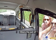 Real outdoor rough sex threesome with British MILF