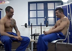 Exotic Xxx Clip Homo Gym Fantastic Only For You