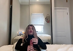 Jerk Off Instructions: Spoken Shemale Faps Monster Manmeat