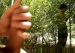 My Best Bud And I Sneak Outside And Have Sex