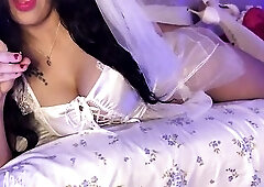 Roleplay: Sex on Our Wedding Night - JOI Countdown