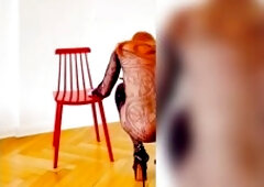 Redhead Sissy Wench posing