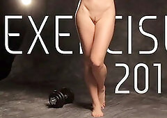 Very Erotic Workout Ending with Creampie - Sexercise2019