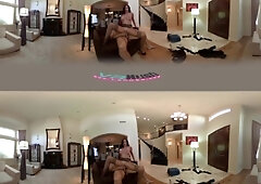 VRHUSH Big tits MILF Nikki Benz pussy hammered by Danny