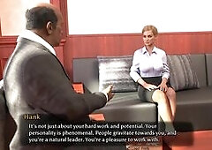 Sexy married wife and a new MILF On Her Workplace