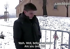 Cute Boy Takes Money For Suck